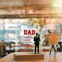 Thank You Dad - Acrylic Square